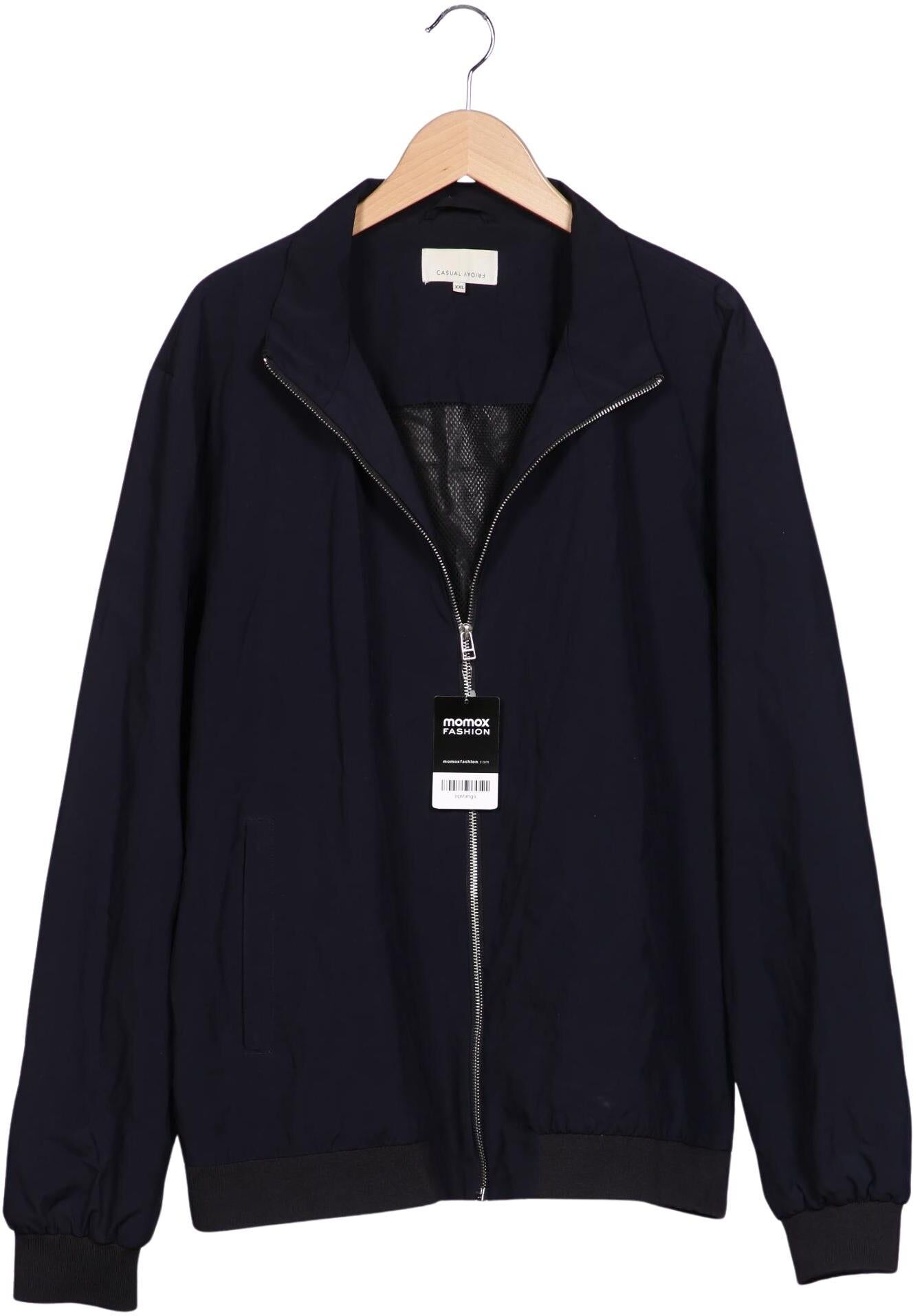 Casual Friday Herren Jacke, Marineblau, Gr. Xxl, Synthetik - Second Hand