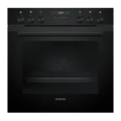 HE217GBB4 Einbau-Herd kochfeldgebunden DeepBlackInox cookControl10 softMove humidClean 7Heizarten
