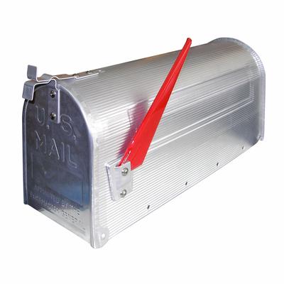 Dema US-Mailbox ALU Postkasten silber Zeitungsbox amerikanischer Briefkasten