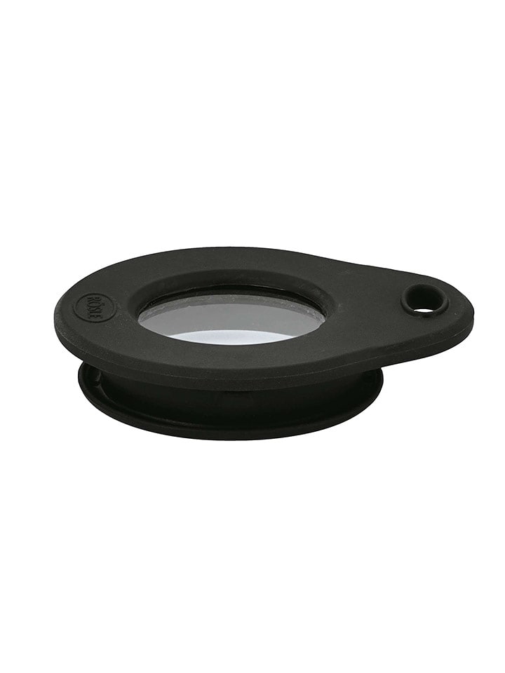Rösle Glasdeckel in Schwarz - Ø 12 cm - onesize