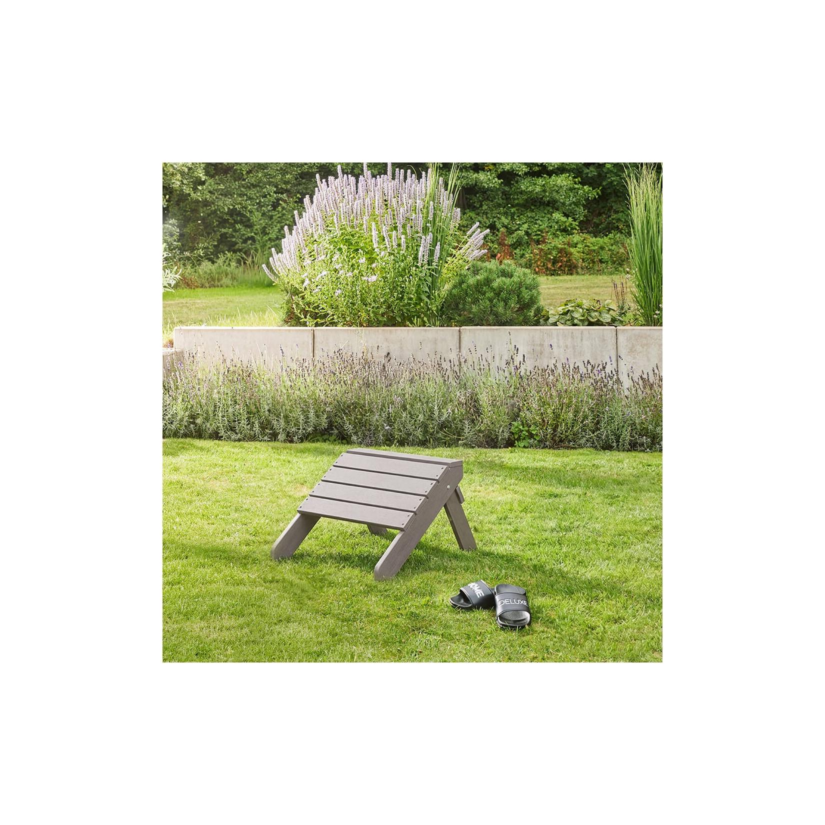 HOME DELUXE Hocker FAREA – Grau