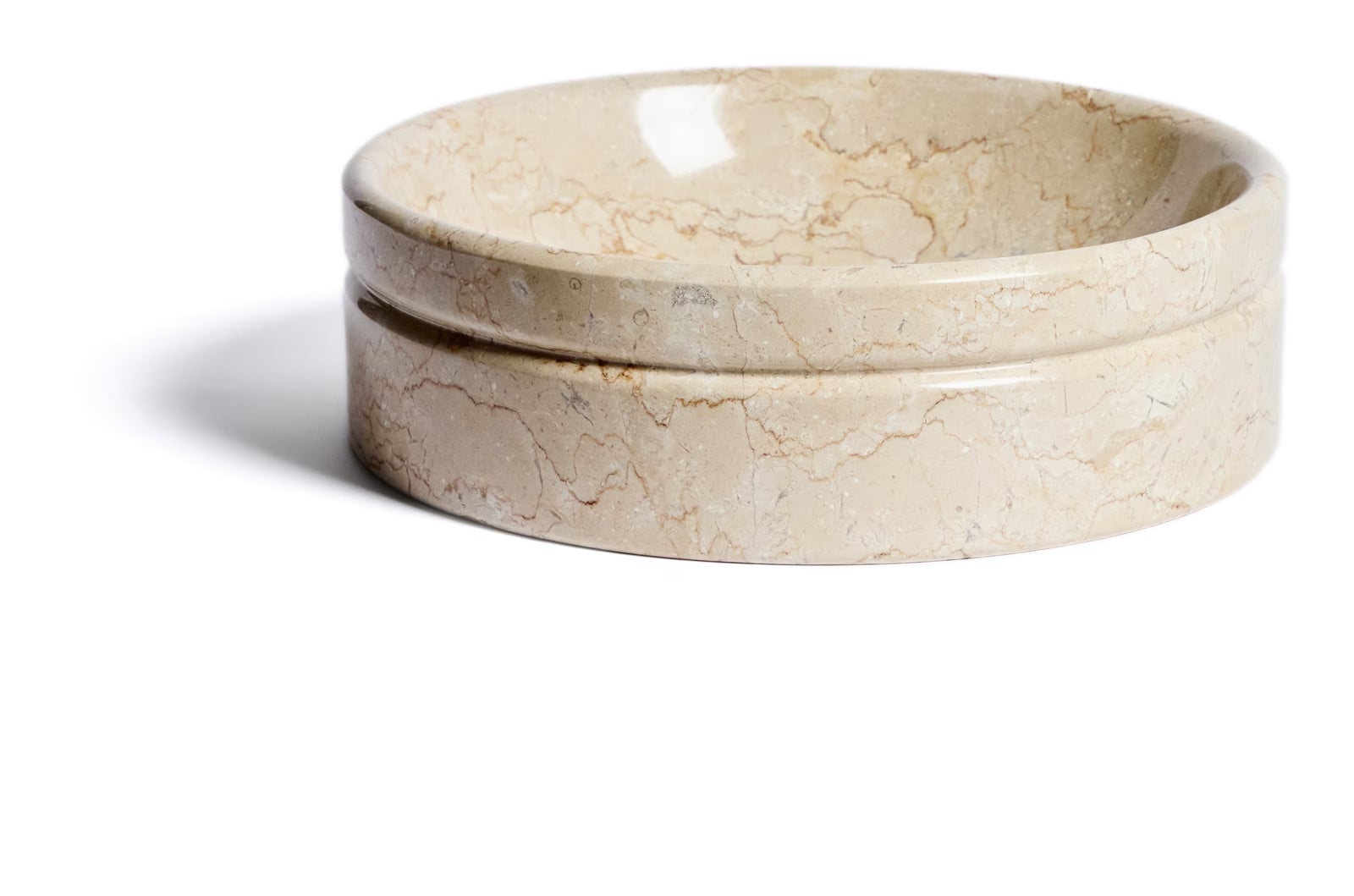 Kave Home Waskom Dalven Marmer Beige Ø35cm