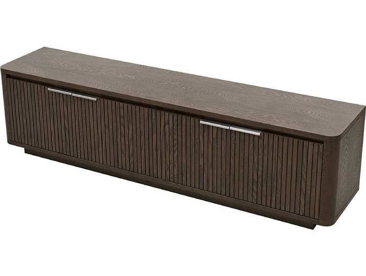 NOMAÏ TV-Möbel BARI 190cm dunkelbraun