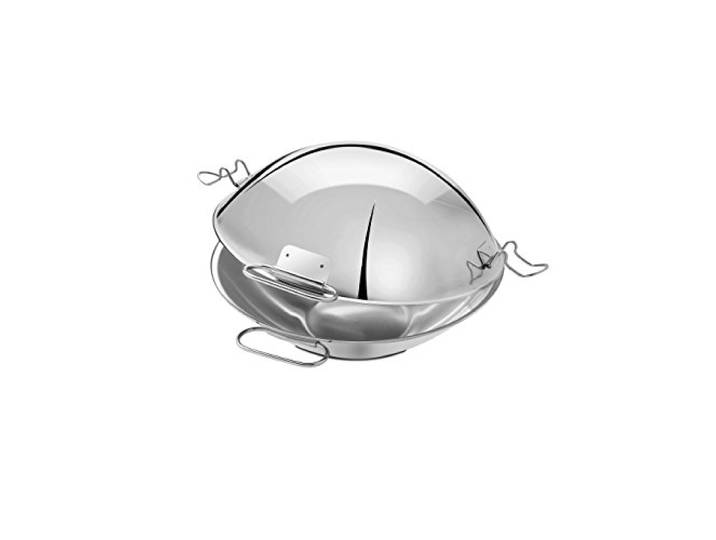 Artame ART32804 Cataplana Schmortopf, Edelstahl, 36 cm