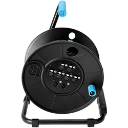 Adam Hall 4 STAR CD 30 MULTICORE 62 - Multicore Kabeltrommel 8-Kanal (6 send & 2 return) 30m (30 m, Multicore Kabel), Audiokabel