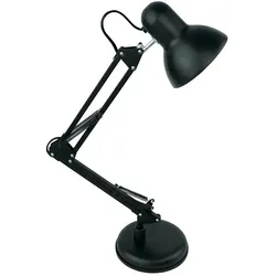 Avide Basic Tischleuchte Vintage Weiß Plastik Max 60W