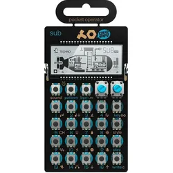 Teenage Engineering Pocket Operator PO-14 Sub, Synthesizer, Schwarz