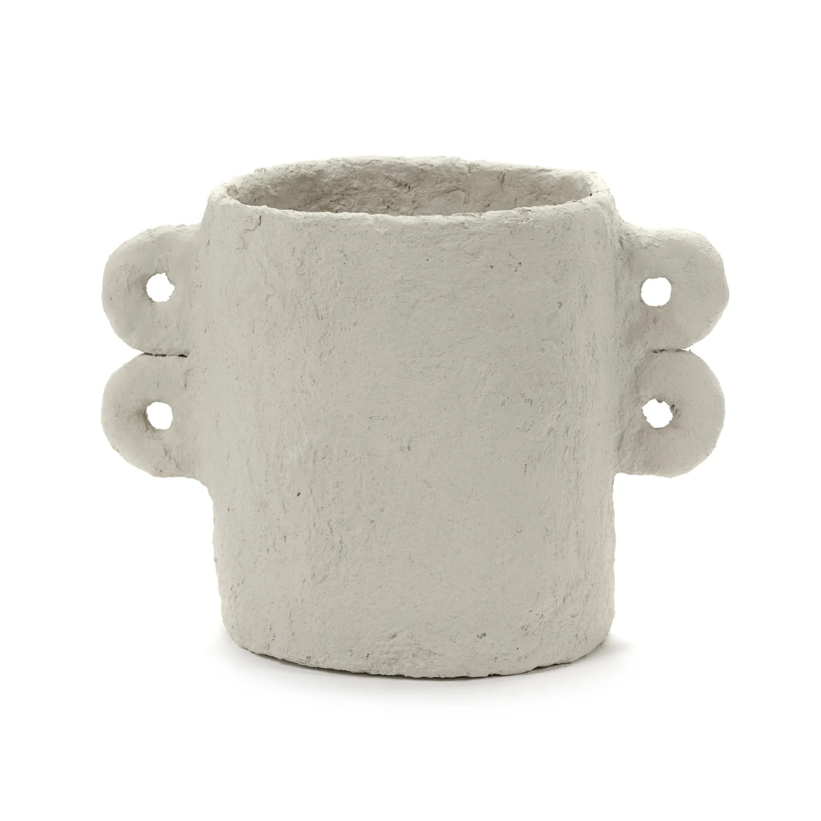 Serax Earth bloempot beige keramiek Ø 18 cm