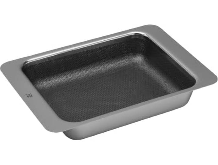 WMF Profi Resist Brat- und Auflaufform groß 39 x 30 x 7 cm, Ofenform beschichtet, Mehrschichtmaterial beschichtet, Wabenstruktur