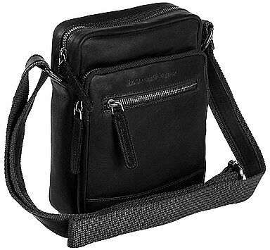 THE CHESTERFIELD BRAND Ledertasche - Umhängetasche BIRMINGHAM schwarz EG