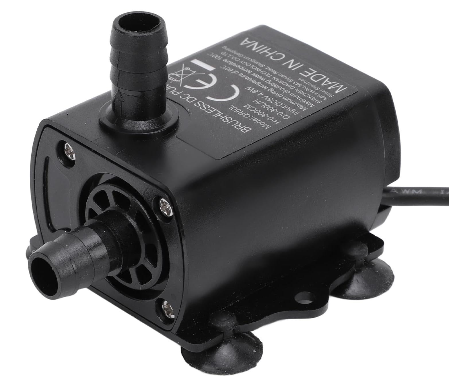 Lustrens Mini Dompelpomp DC 5V met USB-interface, 300L/H
