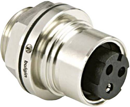 Bulgin PXM6012/03P/CR Rundsteckverbinder Stecker, Einbau Gesamtpolzahl: 2 + PE Serie (Rundsteckverbinder): Buccaneer 6000 1St.