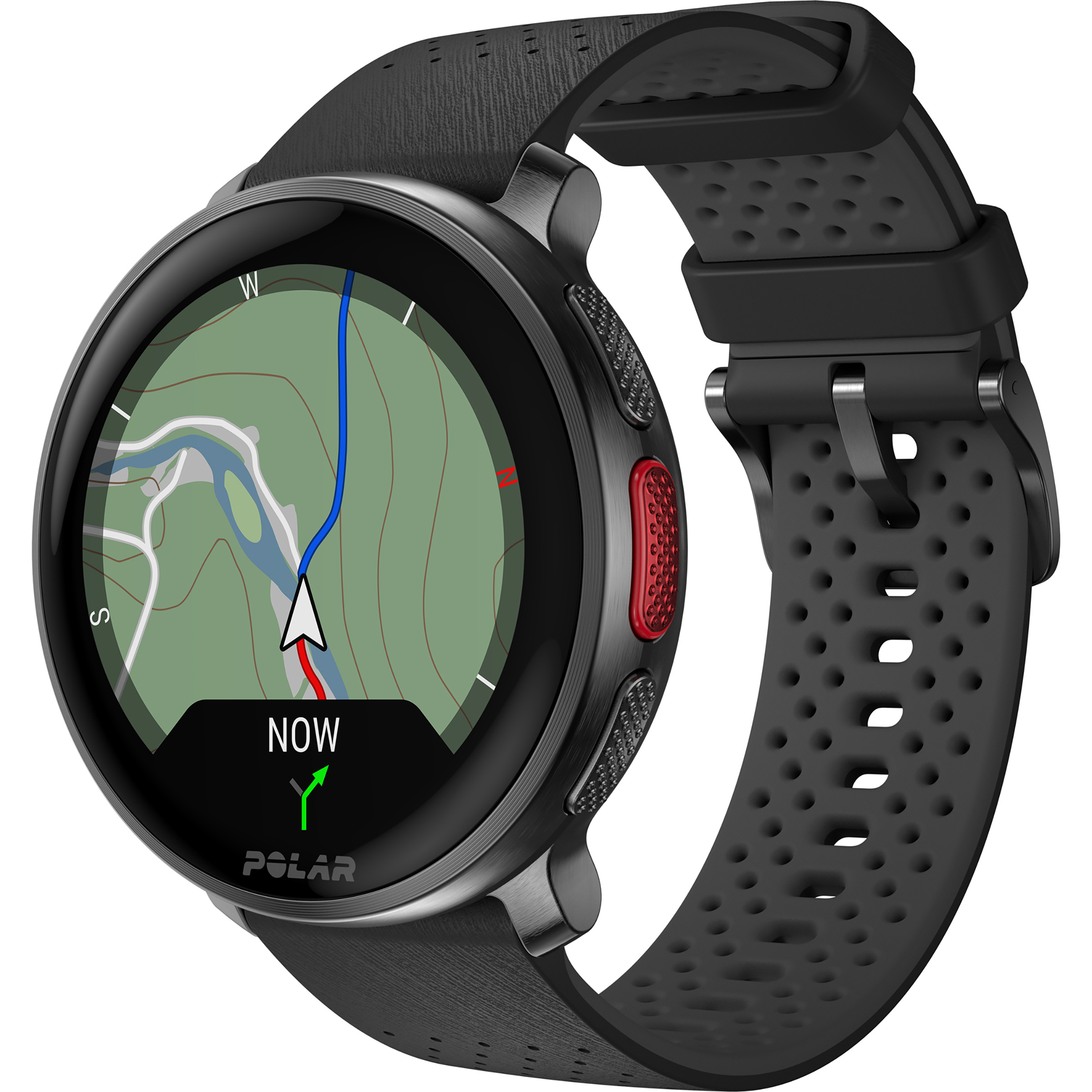 Polar Vantage V3 GPS-Uhr GPS Uhren schwarz Trekking