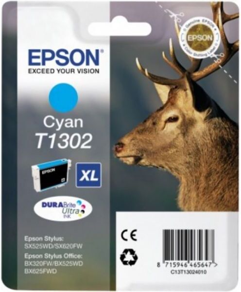 Epson T1302 (C13T130240) Druckerpatrone - Cyan