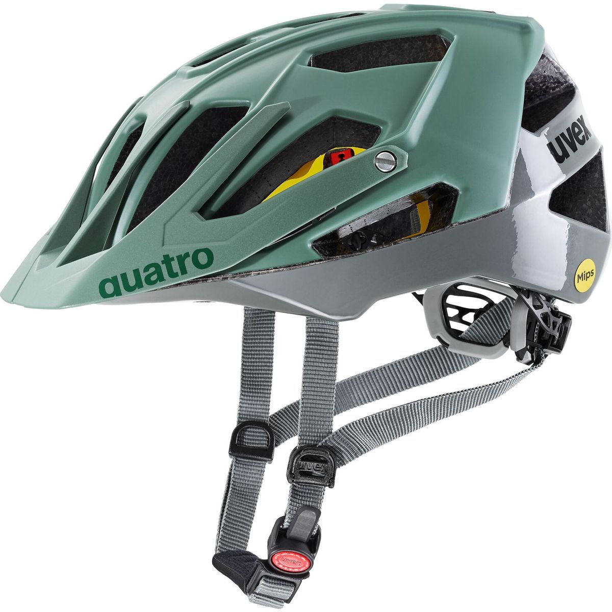 Uvex Quatro cc Mips moss rhino 56-61 cm S4136100417