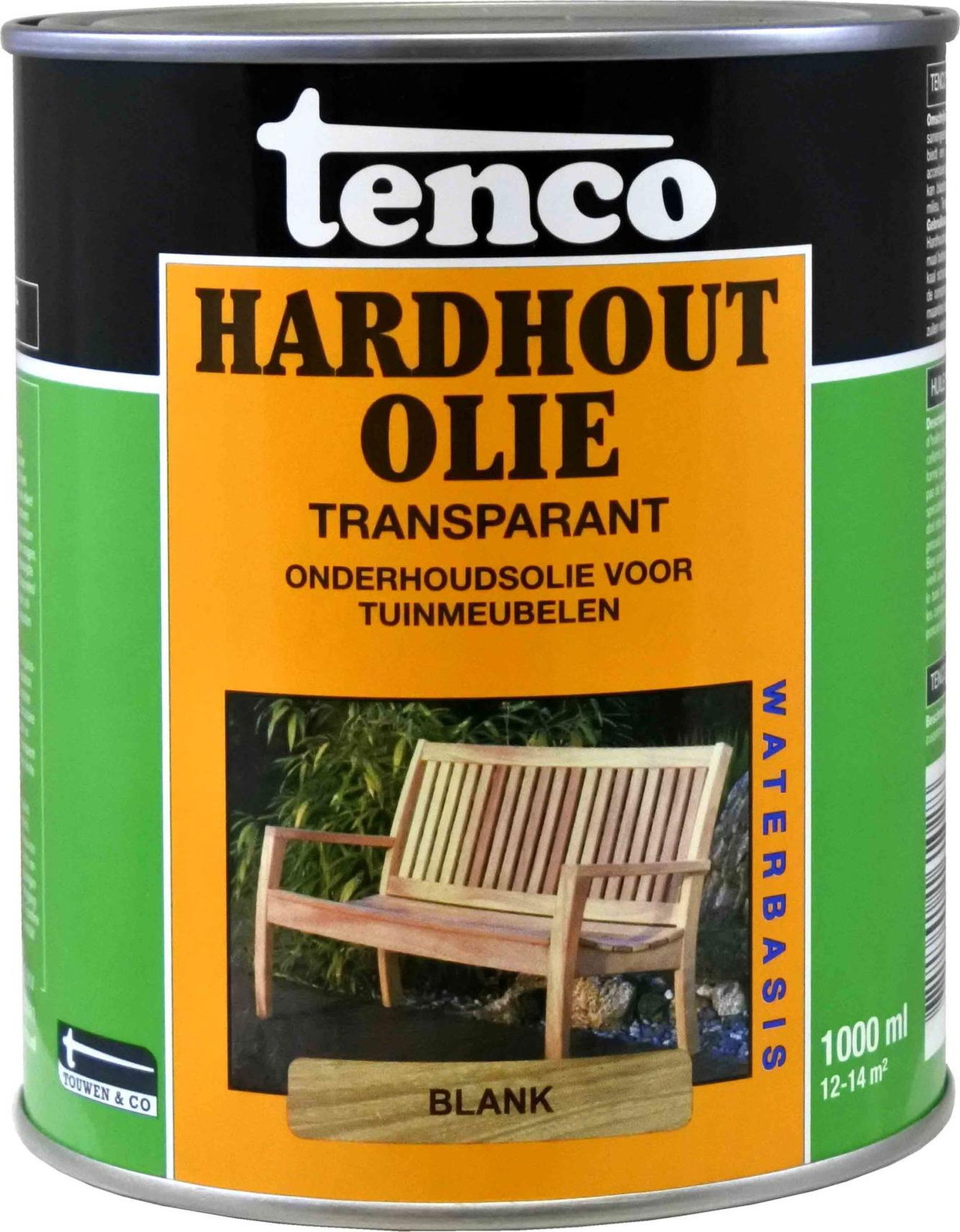 Tenco Hardhoutolie Natuurlijk 1 l