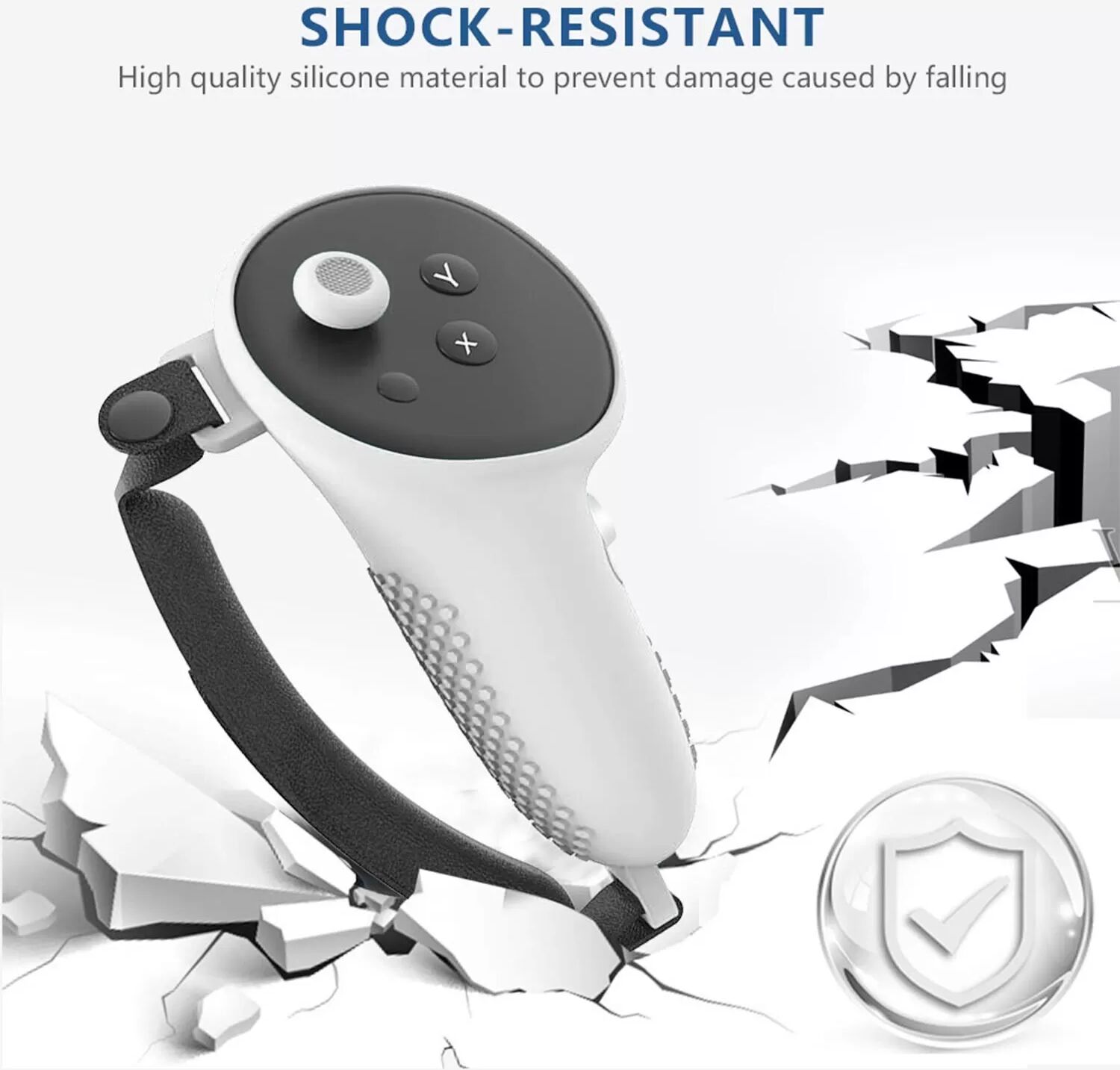 INF Silikongriffe/Schutz für Meta Quest 3-Controller