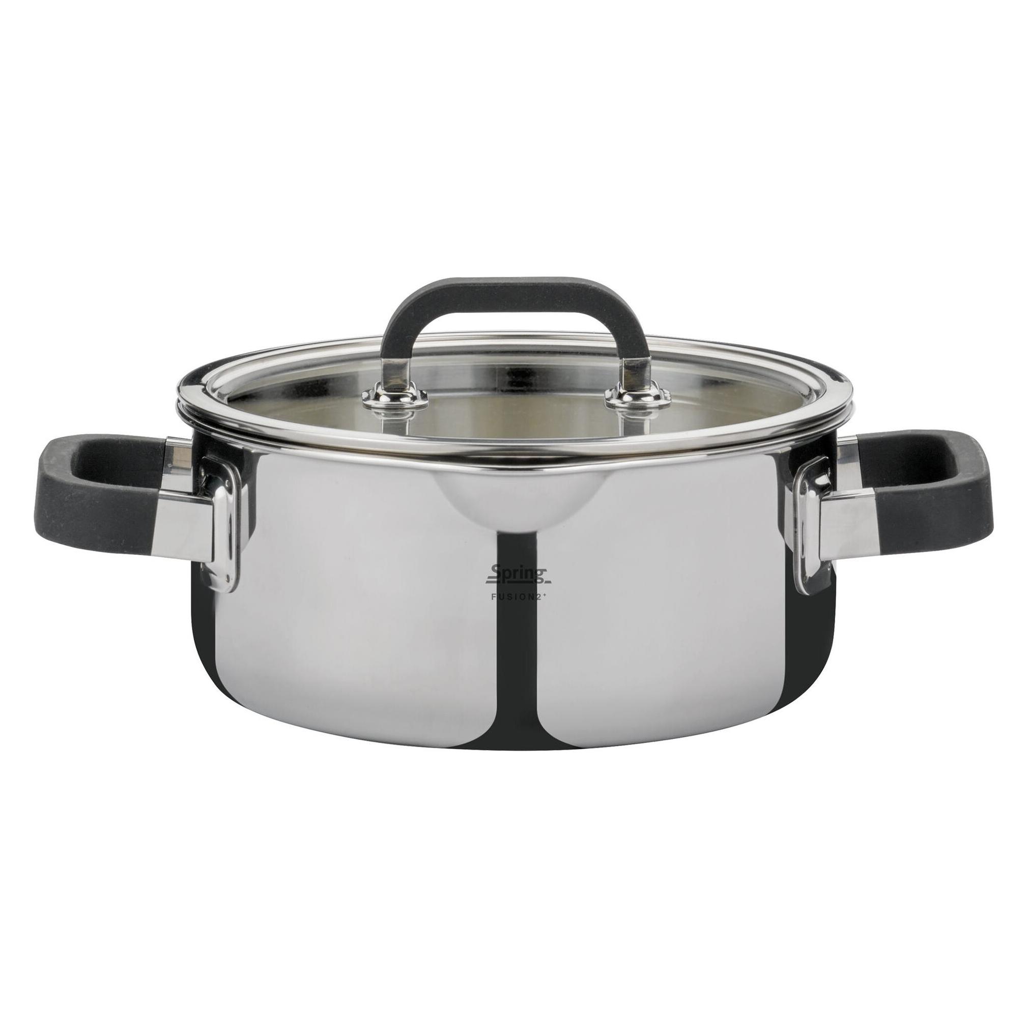 Küchenprofi Bratentopf mit Glasdeckel 24 cm (Bräter + Schmortopf, 24 x 10.50 cm) (0315500624)