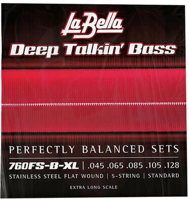 La Bella 760FS-B-XL Deep Talkin Bass