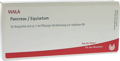 WALA Heilmittel GmbH PANCREAS/EQUISETUM Ampullen 10X1 ml 01751843