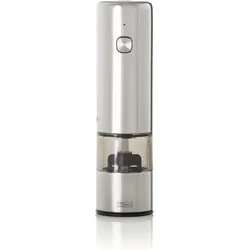 AdHoc Pfeffer- und Salzmühle i.Mill Mini poliert, Pfeffermühle + Salzmühle, Transparent, Silber
