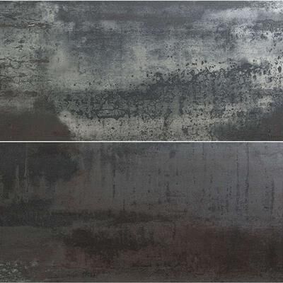The Tile Life Metallica 24 x 48 Graphite Semi-Gloss Porcelain Tile