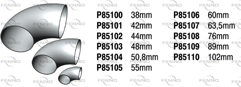 Fenno Abgasrohr, P85104