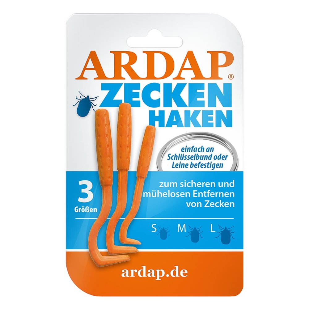 ARDAP CARE GmbH Ardap Zeckenhaken 3 Größen S/m/l 16879796