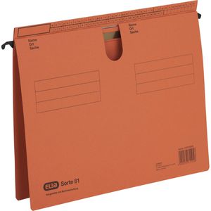 Elba Hängehefter 100570008, Sorte 81, A4, variabel, orange, Karton, 50 Stück