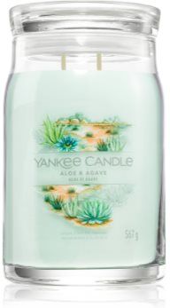 Yankee Candle Aloe & Agave vela perfumada 567 g. Aloe & Agave