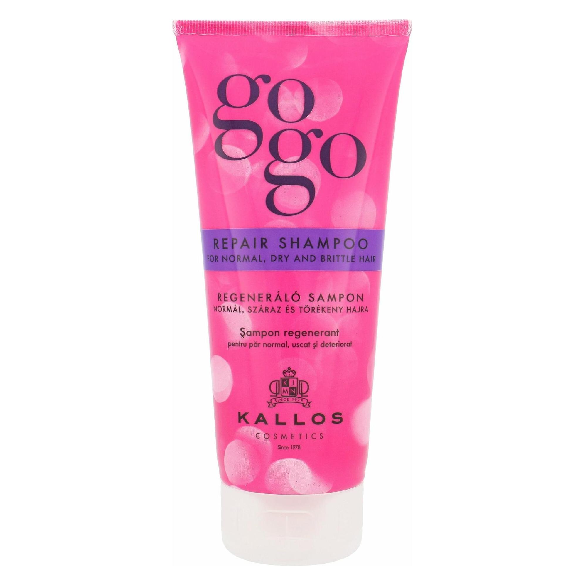 Kallos Cosmetics Gogo Repair (Flüssiges Shampoo, 200 ml) (5998889507411)