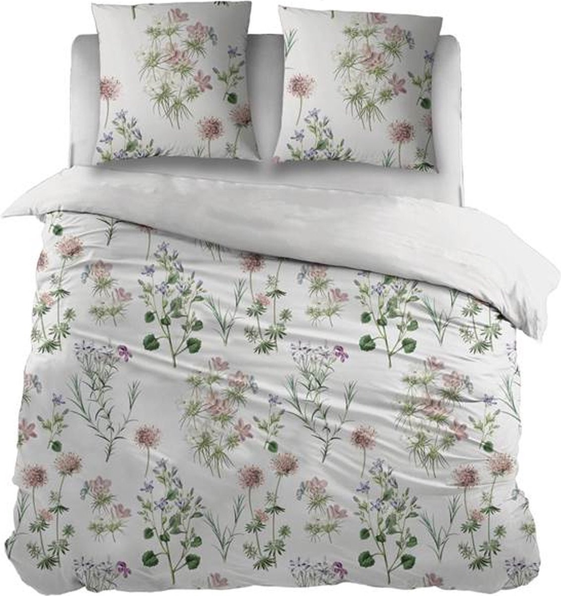 Snoozing Distine Flanel Dekbedovertrek Lits-jumeaux Multi 240x220 cm