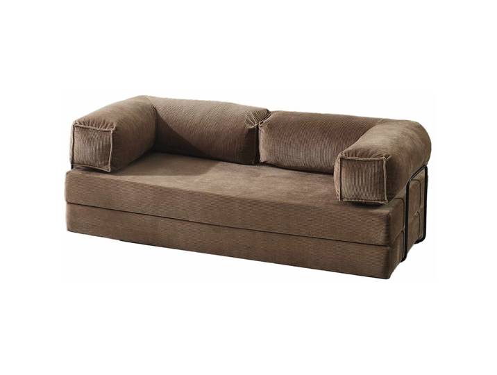 Bettsofa Kanepe Nerz Leinenstoff B 160 T 80 cm - Bettsofa