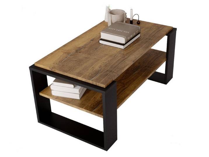Raumhirsch Furniture Couchtisch Kaja96 modern & stabil fürs Wohnzimmer aus Holzwerkstoff