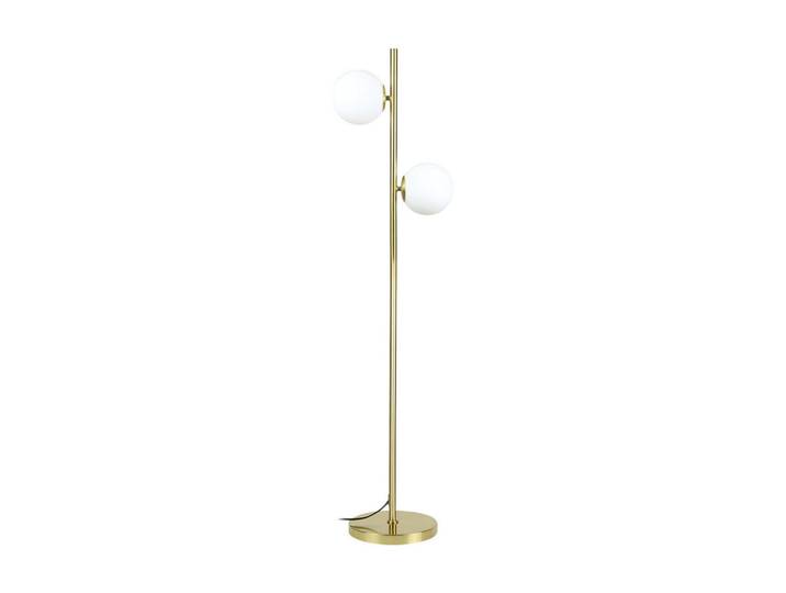 ZMH Stehlampe Thalassa 22/15/166 cm, Weiß, Metall, Glas, Mode, E27, 15x166x22 cm, Lampen & Leuchten, Innenbeleuchtung, Stehlampen