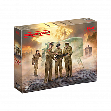 ICM - Montgomery Staff - 1:35 - 4 Figuren 307038