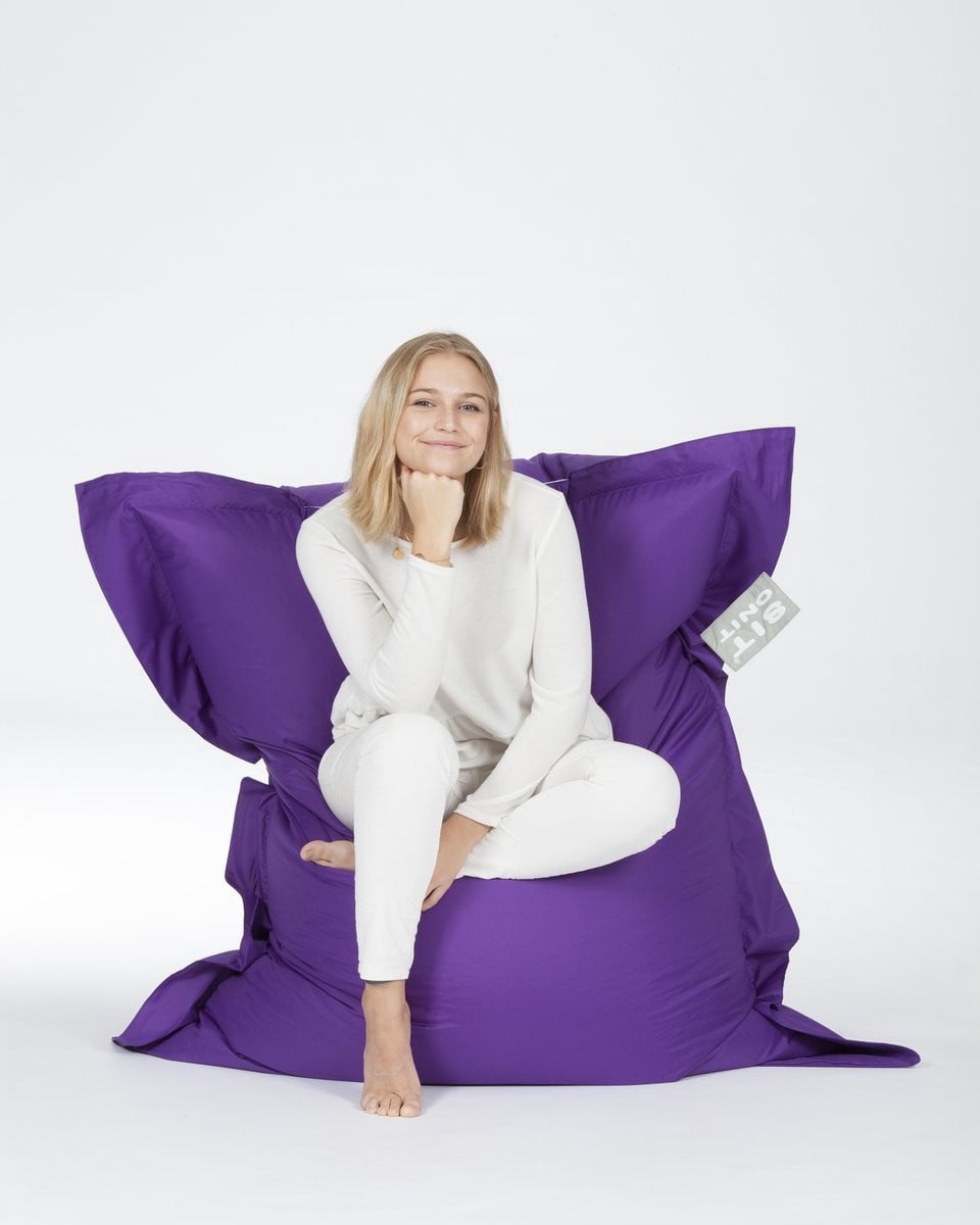Sit On It Zitzak Purple 165 x 135 cm
