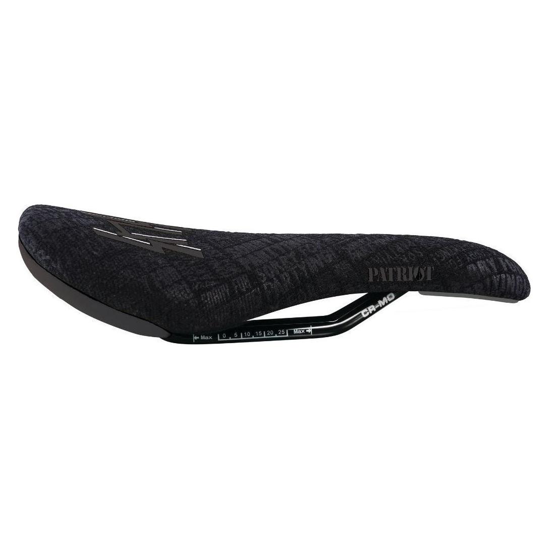 Sdg Patriot X Sensus Sattel, CroMo 7x7mm, Kevlar, black/black (40082183)