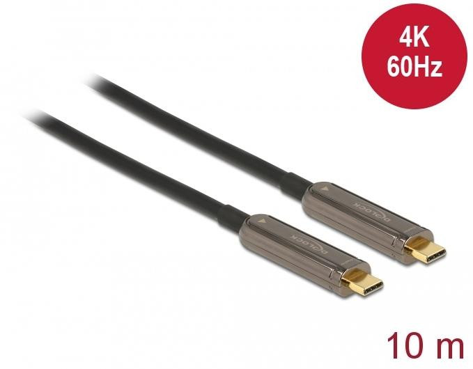 Delock 84103 Actief Optisch USB-C Videokabel 4K 60Hz 10m