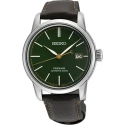 Seiko Presage Automatik 3 Tage SPB407J1 - dunkelgrün,braun