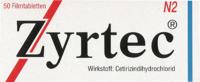 ZYRTEC 10 mg Filmtabletten 50 St