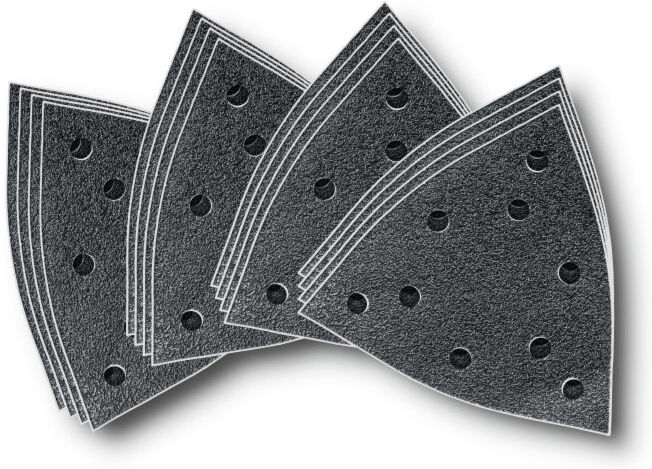 Fein Set de feuilles abrasives, Longueur d’arête 130 mm (35222952100   35222952100)