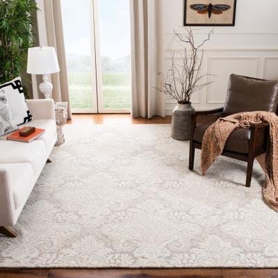 SAFAVIEH Handmade Micro-Loop Doinita Modern Wool Rug