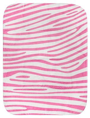 College Covers Zebra Print Throw Blanket