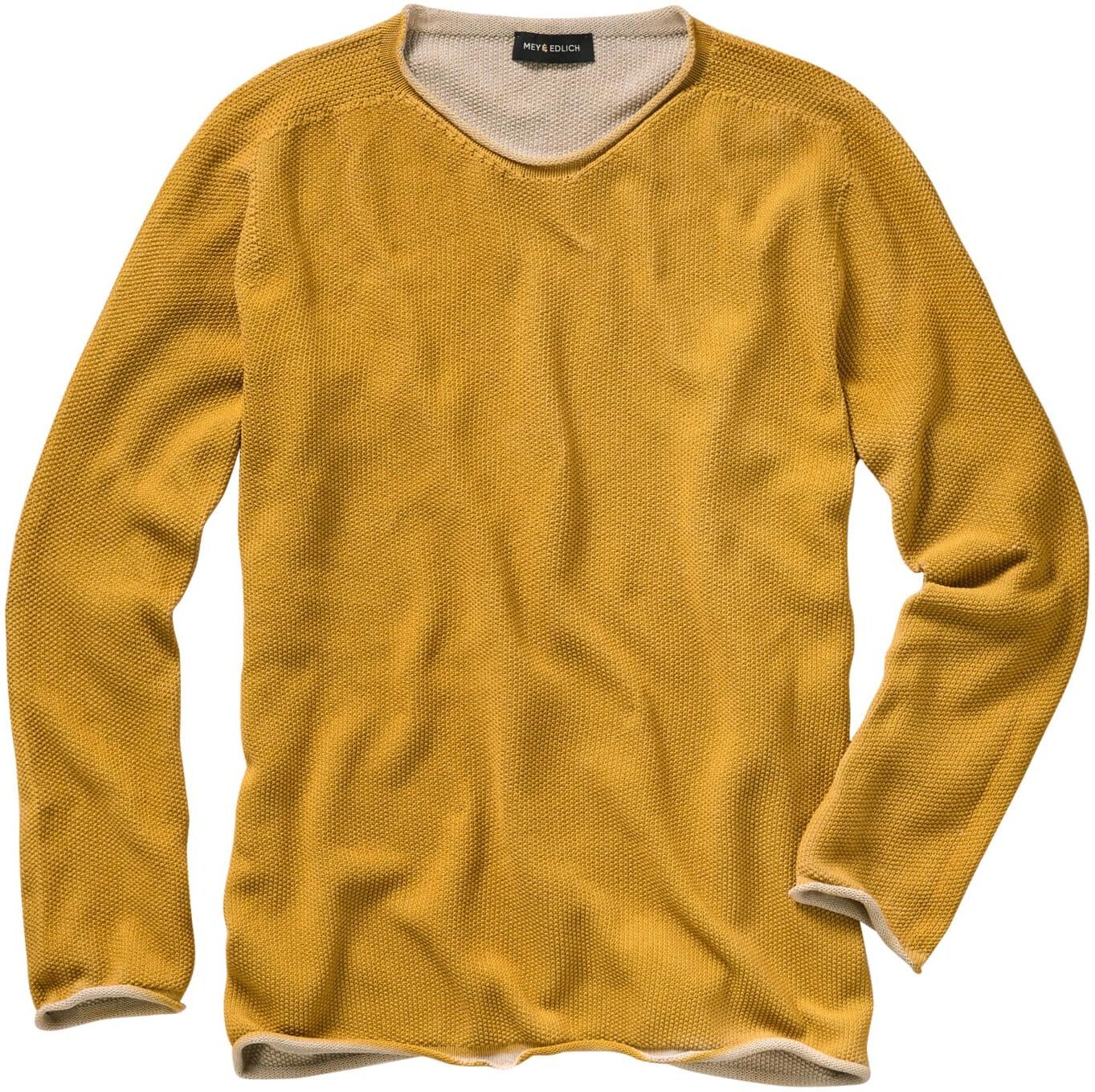 Mey & Edlich Schmirgel-Pullover Gelb 52
