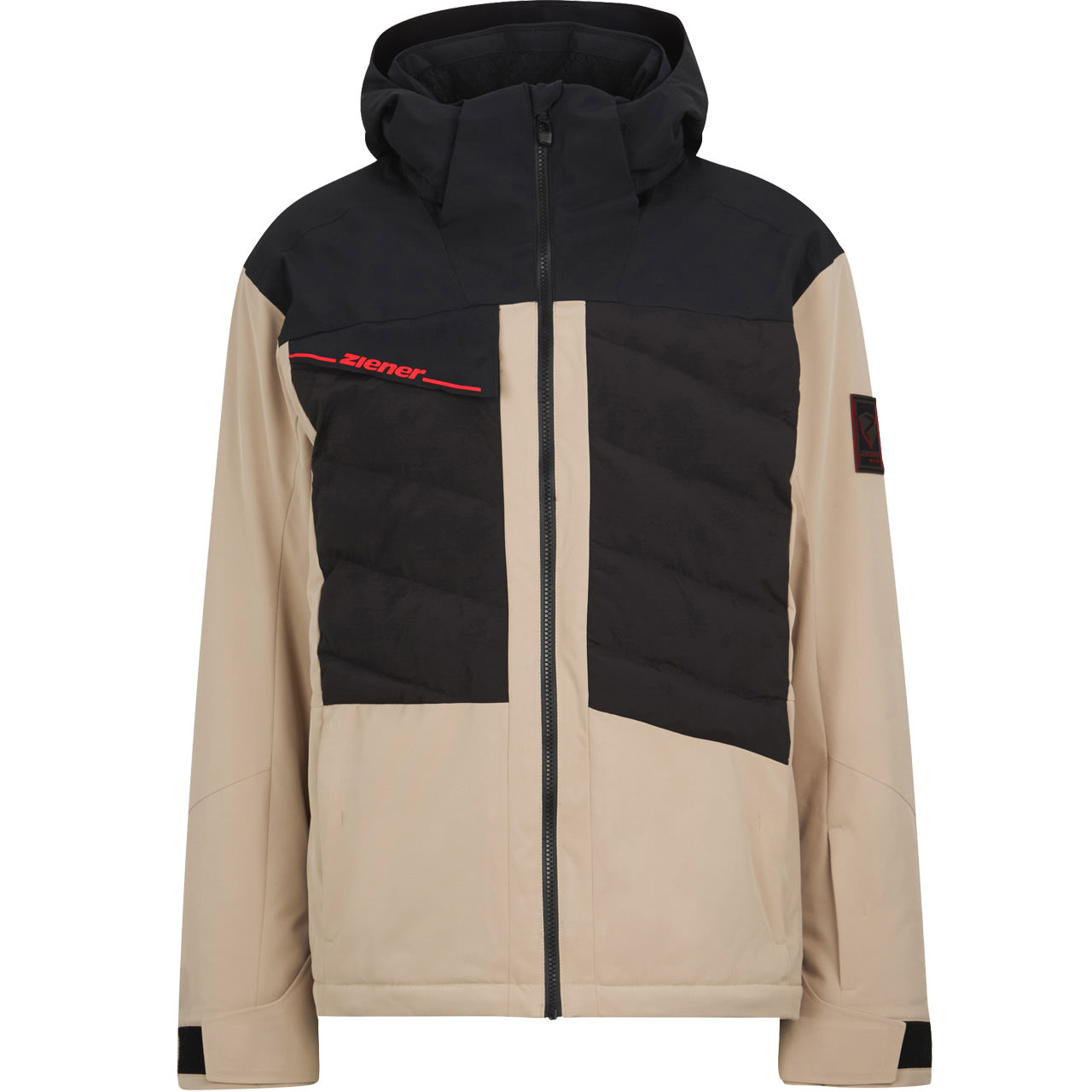 Ziener Herren Skijacke TIDAL sandstone - 52