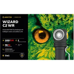 ArmyTek, Taschenlampe, Wizard C2 WR (1100 lm)