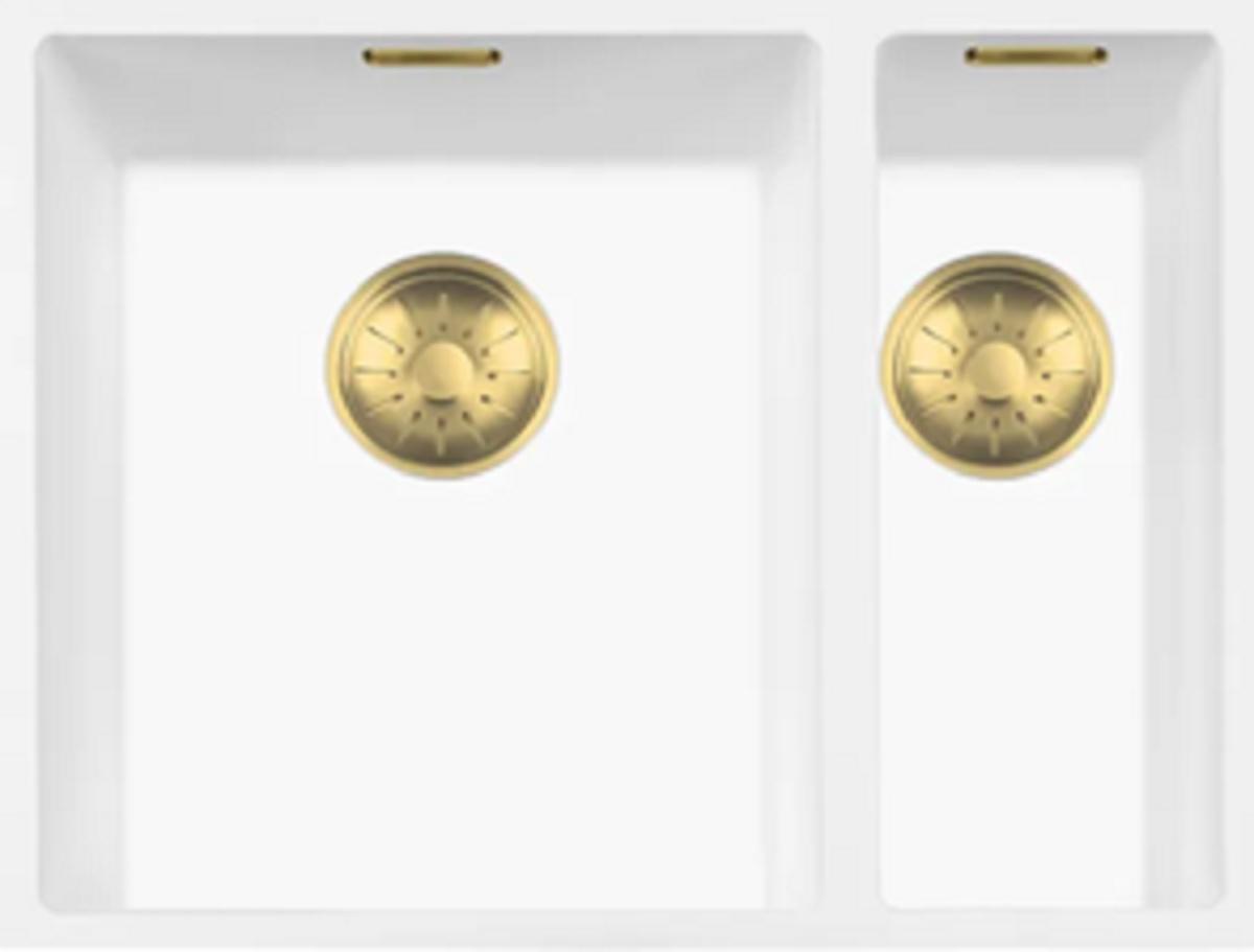 Togo Spülbecken 3415WQ-FU-Gold Weiß