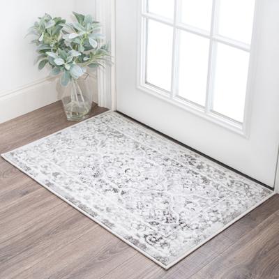 Alise Rugs Linx Glam Border Indoor Area Rug