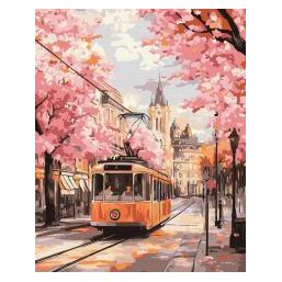 Ideyka Malen nach Zahlen - Rosa Pfad 40x50cm (66129047)